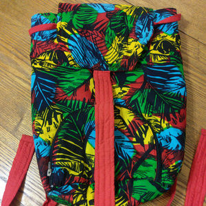 Yoga Bag Tote Backpack - Floral Patterns